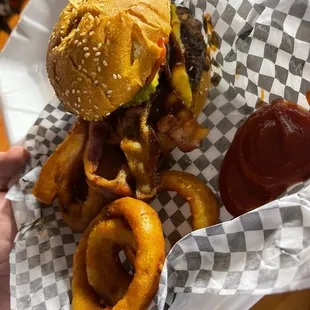 Half pound cowboy flame