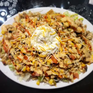 Buenos Nachos with Chicken