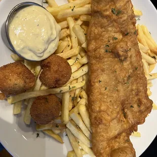 Fish fry: Beer battered haddock