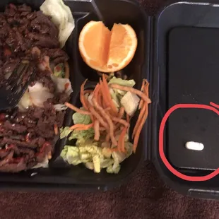Husband found this pill in his meal!