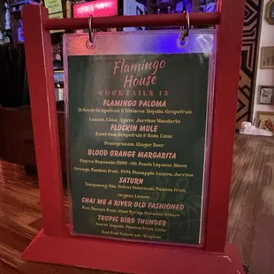 Cocktails Menu -2/15/25