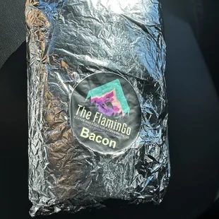 Bacon Breakfast burrito