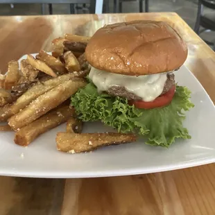 Mushroom burger
