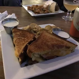 Adult Grilled Cheese Sandwich