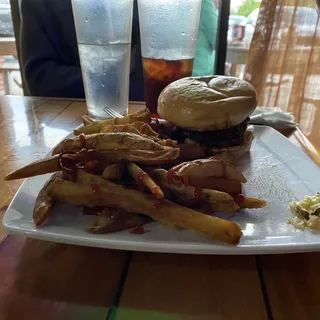 All Over Chili Cheese Burger
