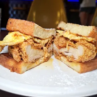 Hot Chicken French Toast Sammie