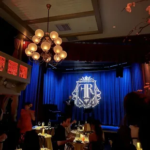 The stage