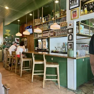 Bar area