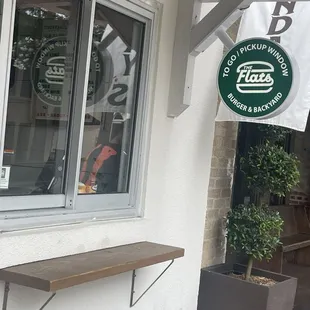 Walk-Up Window