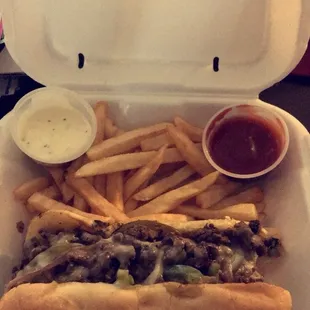 steak, food
