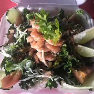 Shrimp salad