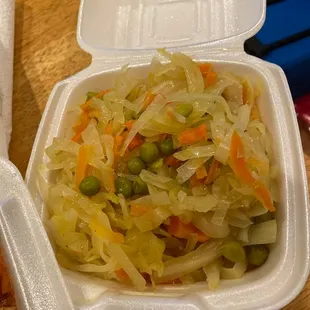 Steamed Cabbage
