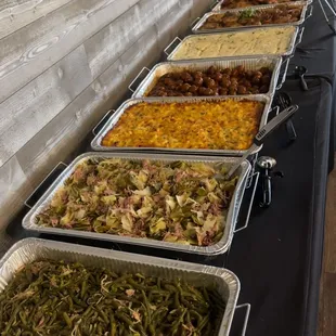 Catering Buffet Setup