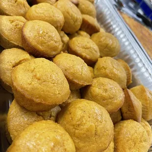 Sweet Potato Cornbread Muffins