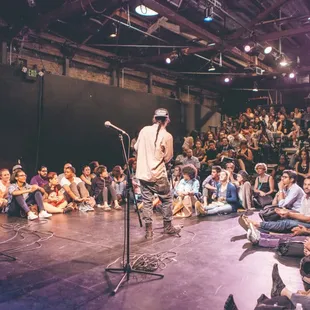 National Poetry Slam @ TFD  (photo courtesy of Peerspace) Rent our space by contacting The Flight Deck Staff at FlightDeck@raggedwing.org