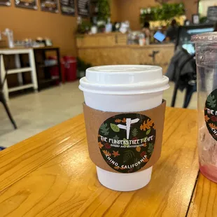 Graham cracker latte