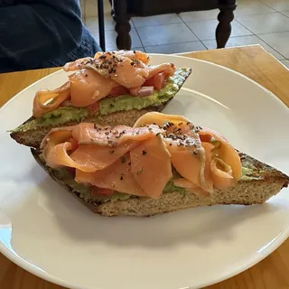 Smoked Salmon Avocado Toast