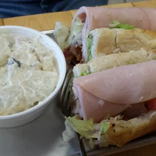 Turkey Bacon Club Grinder