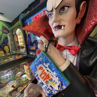 Take it from Drac, Pinball life is great at the Flipper Room!