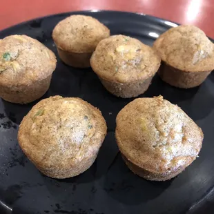 1/2 Dozen Mini Apple-Zucchini Muffins (costs under $2!)