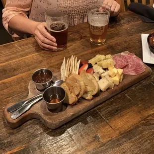 Charcuterie Artisan Meat and Cheese Board