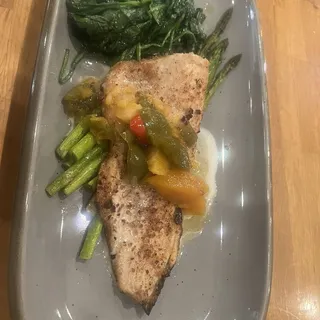 Pan Roasted Carolina Trout Plate Lunch