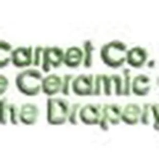 the logo for the carpet co