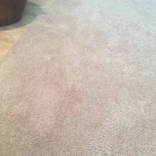 a clean carpet