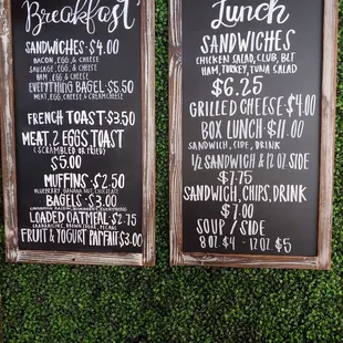 Awesome breakfast and lunch options