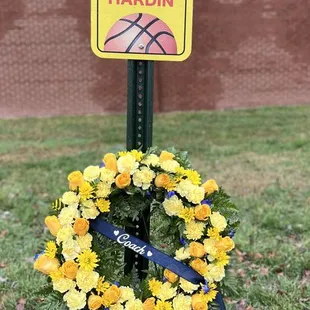 Beautiful memorial piece