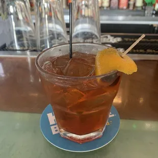 The Florida Room Old Fashioned is perfect!  Bartender&apos;s are authentic and great hosts.