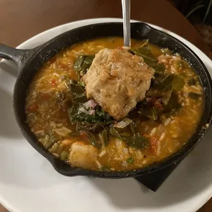 Shrimp and Sausage Maque Choux