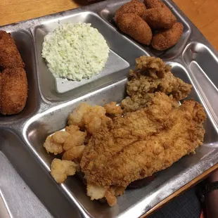 My favorite fishcamp in the upstate of SC!! Ken the owner  is one of the nicest guys and the waitresses take an interest in the customers.