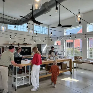 Darling little bakery barn with all the goods.