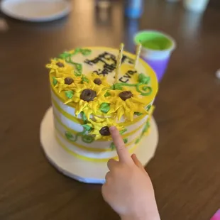 Cake commissioned for my daughter's third birthday