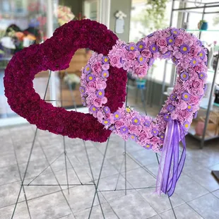 Double Heart Wreath