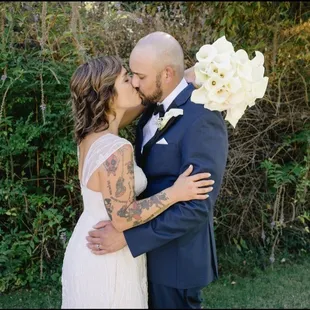 Near the old pool that is now a pond