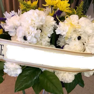 Adorable puppy basket!