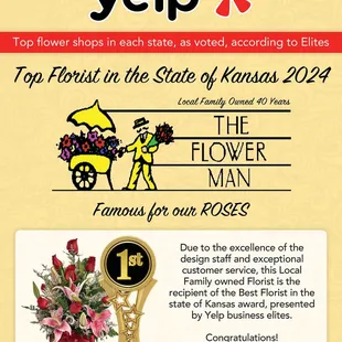 TOP FLORIST IN KANSAS