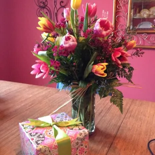 Flower man did a beautiful job on a last minute birthday bouquet for my mom! I&apos;ll be using them again for sure.