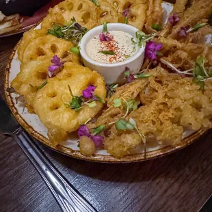 Lotus Root Tempura