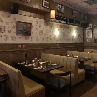 the interior of a restaurant