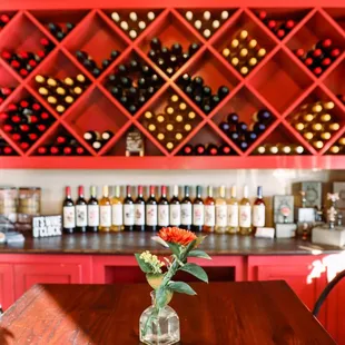  vase of flowers on a table