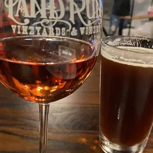 oysters and mussels, drink