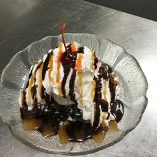 Brownie Sundae