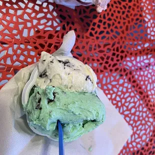 Stracciatello &amp; Mint Chip