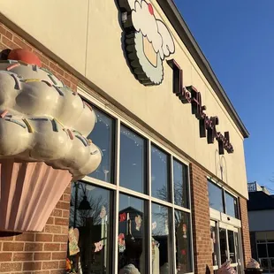 the outside of a store