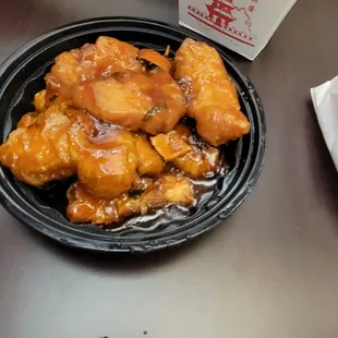 Orange chicken