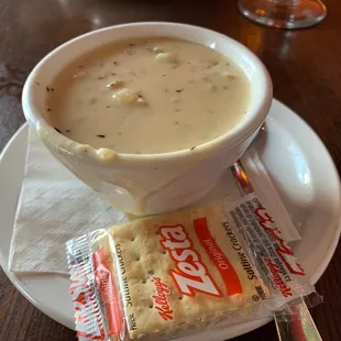 Awesome clam chowder