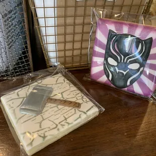 Marvel cookies $6